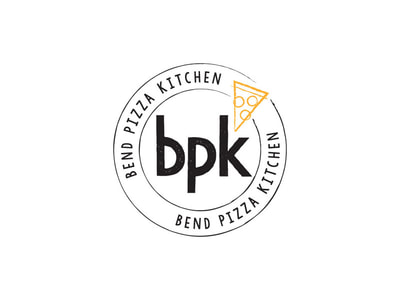 Bend Pizza Kitchen logo design