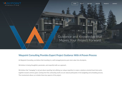 Waypoint Consulting Website Design