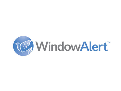WindowAlert logo design