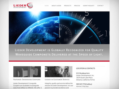 Lieder Development Website Design