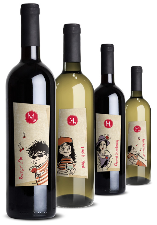Maragas Winery Wine Labels