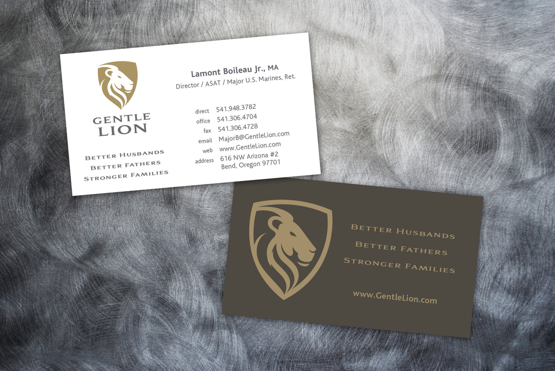 Gentle Lion Business Cards