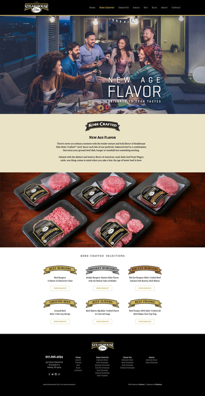 Kobe-Crafted Web Page