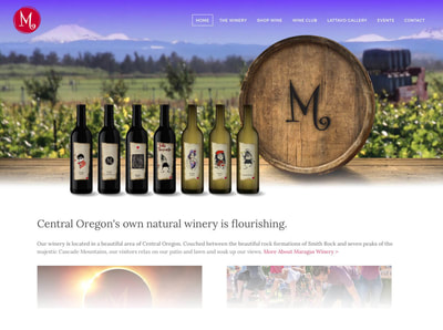 Maragas Winery Website Design