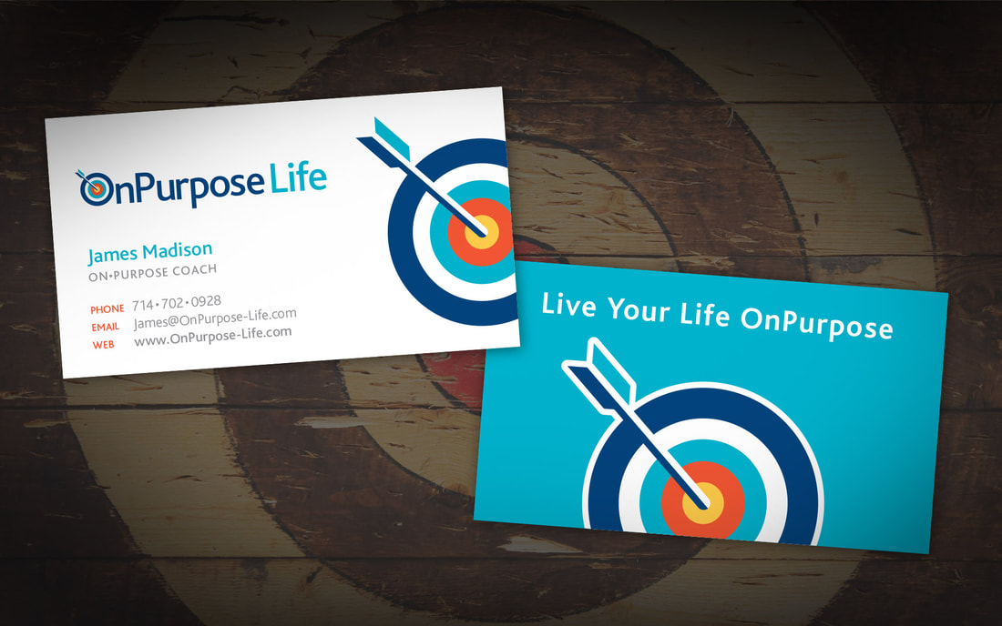 OnPurpose Life business card