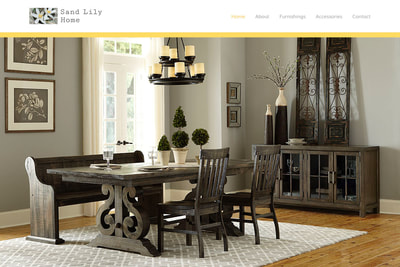 Sand Lily Home Website Design