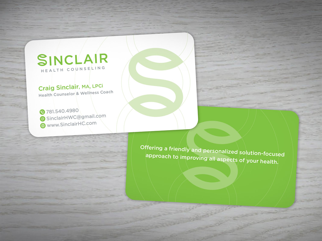 Sinclair business card design