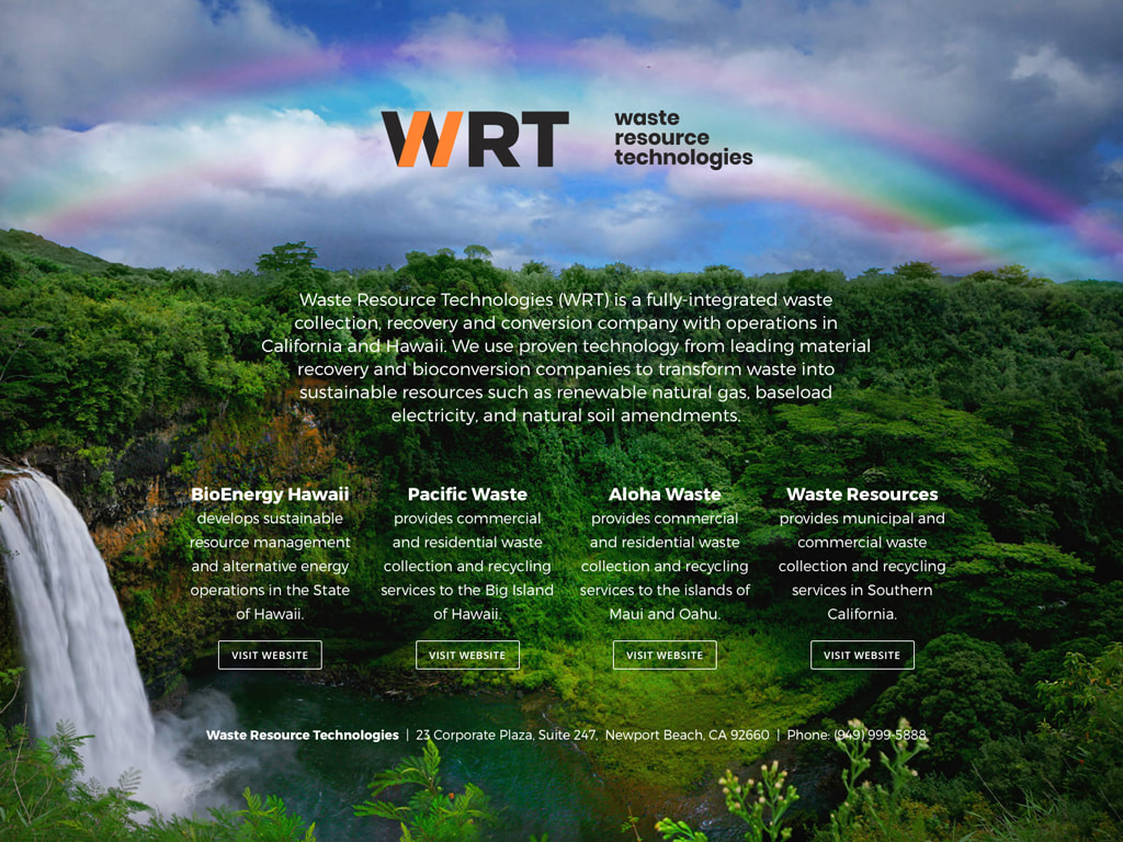 Waste Resource Technologies Website Design